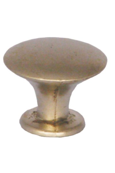 flores Metal furniture knob, round, 2049, satin