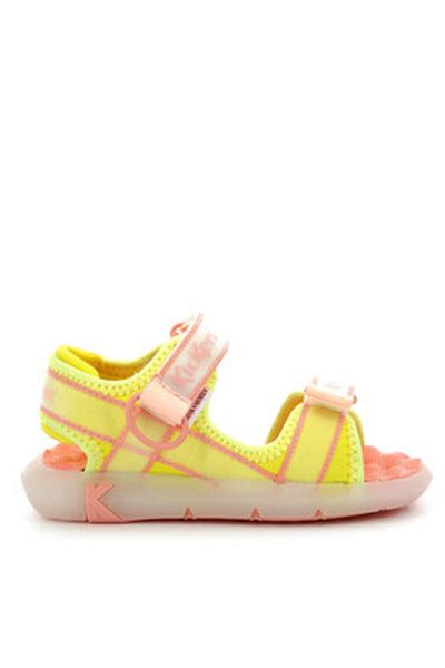 Kickers girls' sandals 960740-30-133 yellow