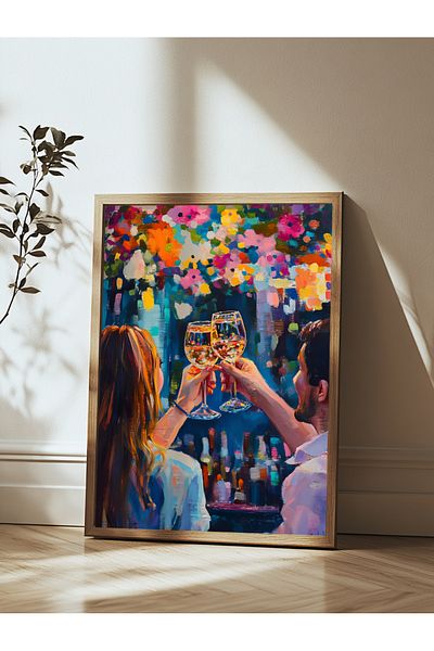 Taranist Αφίσα - Cheers Cheers Lovers Couple Manifest Manifest of Love Celebration Fovism