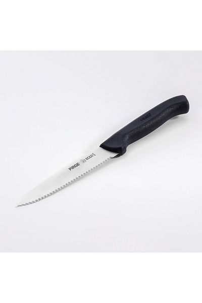 PİRGE Pirge - Utility Knife Serrated 12 cm Red