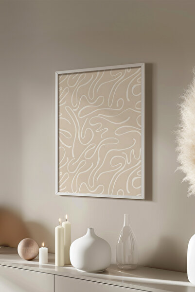 Basquiart Αφίσα της Σειράς Bohemian με λευκό πλαίσιο, Αριθμός Πίνακα: 149