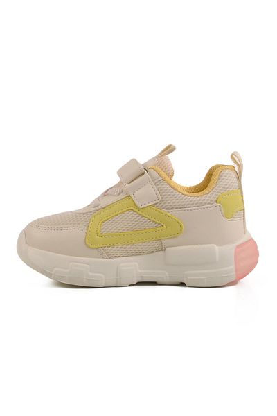 WALKWAY Cream Baby Sports Shoes Ppn 1909 B