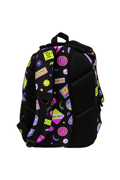 zola Ergonomic, lightweight backpack, 3 compartments, reflective, labels, 42x30x20 cm