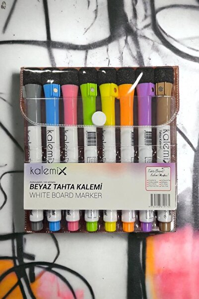 Tutunabilir Kağıt Mini Beyaz Tahta Kalemi Buzdolabı Magnet Kalemi Yazı Tahtas...