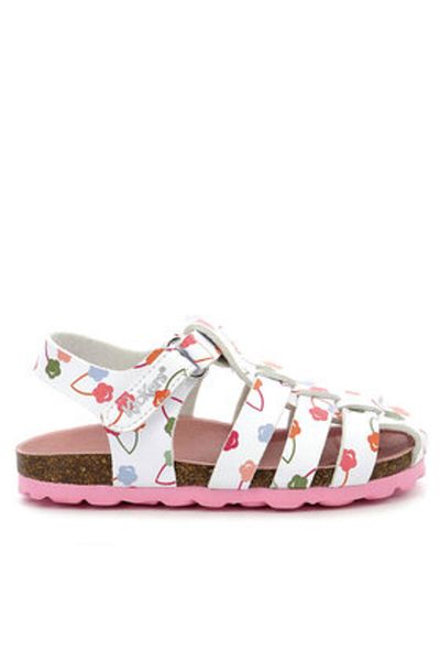 Kickers girls' sandals 961651-10-33 white