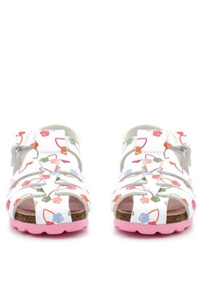Kickers girls' sandals 961651-10-33 white