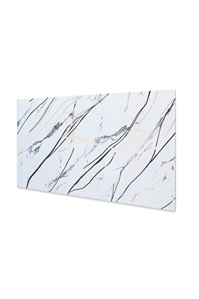 Naimeed Company Set de 6 panouri decorative autoadezive cu folie de aluminiu, suprafață acoperită 1,08 m², D7123, 60x30 cm