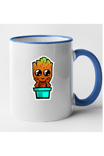 OEM Cană personalizată Fortnite cu mâner albastru - Grootling Emoji, INOVATIX...