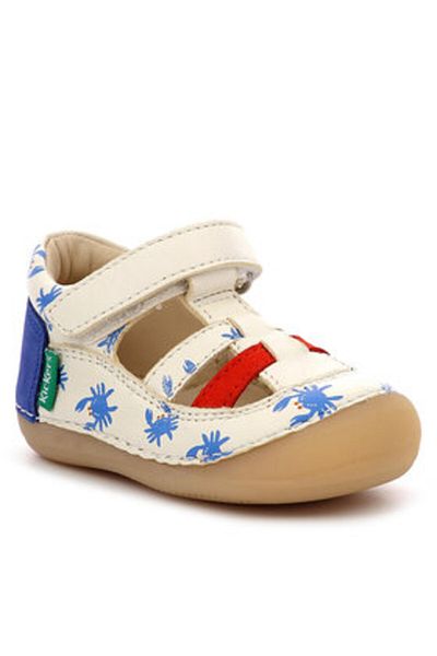 Kickers boys' sandals 961062-10-33 white