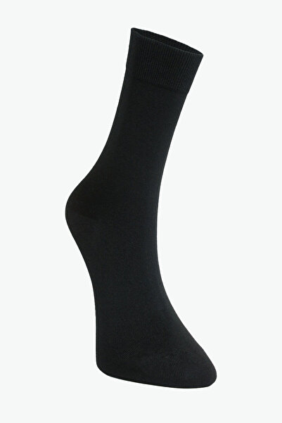 Buluş Organic 2-Piece Black Viscose Women's Socks