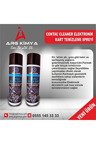 ELEKTRONİK KART TEMİZLEME SPREYİ