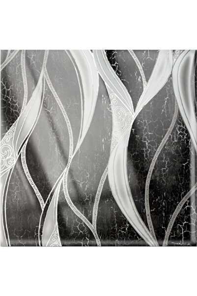 Naimeed Company Set de 6 panouri decorative autoadezive cu folie de aluminiu, suprafață acoperită 1,08 m², D7132, 60x30 cm