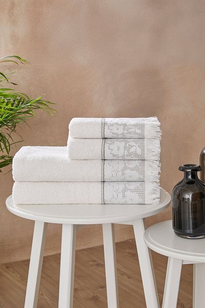 Özdilek Özdilek Romantic Touch Hand and Face Towel 50X90 cm