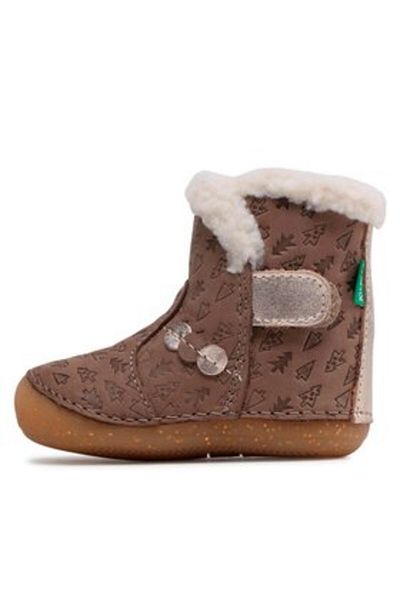 Kickers girls' boots KI-909740-10-12 brown