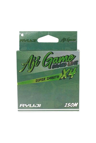 RYUJI AJI GAME 4X, 150M, DARK GREEN İP MİSİNA Standart-0.03MM