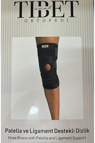 TİBET MEDİKAL Destekli Diz Korsesi Çapraz Bağ Menisküs Ağrısı Için Sporcu Dizlik
