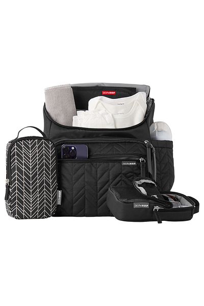 Skip Hop Jersey Backpack Matte Black