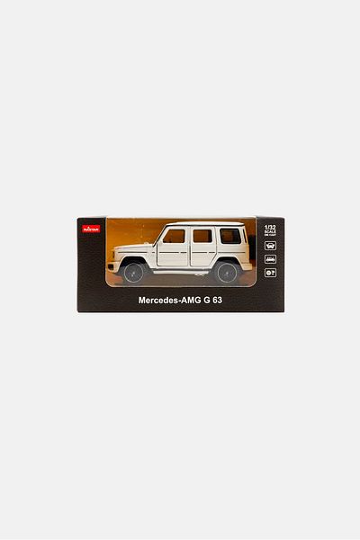 Rastar سيارة مرسيدس AMG G 63 بنز، بيضاء