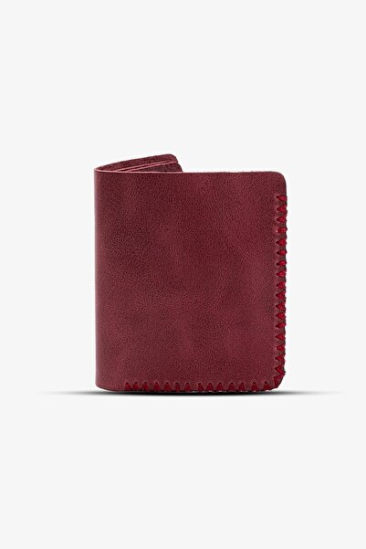 ByTooche Gaia El Yapımı Hakiki Deri Para Bölmeli Kartlık Unisex Kadın Erkek C...