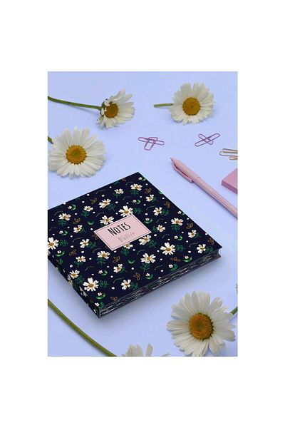 My Mia Art Caiet Blue Daisy 16x16 fără linii