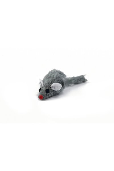 Beeztees Cat Toy, Short Haired Mouse, 5cm