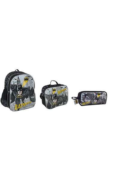 Batman Wiggle Batman Kindergarten Bag,Lunchbox and Pencil Case