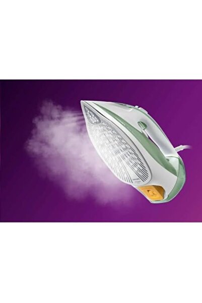 Philips DST7012/70 7000 Series HV Steam Iron - Desert Green/White