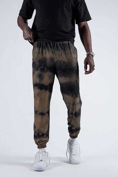 SUPERBLUE Ανδρικό Loose Daily Stretchy Άνετο Παντελόνι Jogger σε καφέ χρώμα