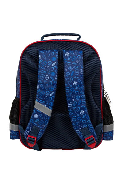 zola Ergonomic, lightweight backpack, 3 compartments, football, preparatory class, 38x28x18 cm