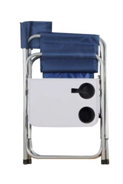 smart home كرسي قابل للطي مزود بجيب تخزين و طاولة جانبية مع مدخلين للكاسات لل...