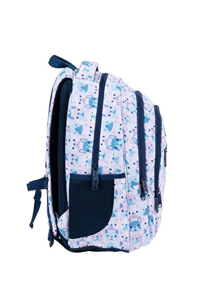 zola Ergonomic, lightweight backpack, multiple compartments, reflective, puppies, 42x30x20 cm