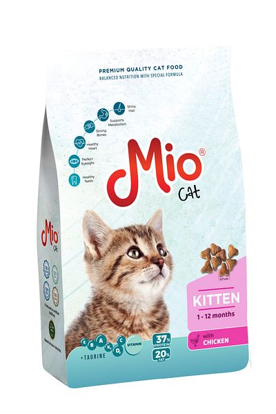 MİO Dry food for junior cats❤️, Box 15 Bags x 1 Kg, Premium, Mio Cat, Cat food ⭕ kitten puppy