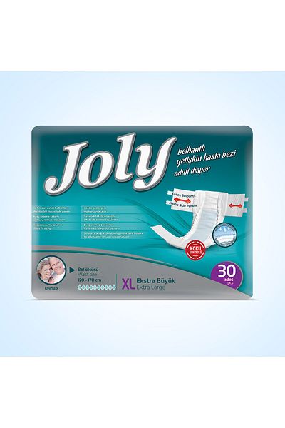 Joly Adult Patient Diapers X-large 30 Pieces