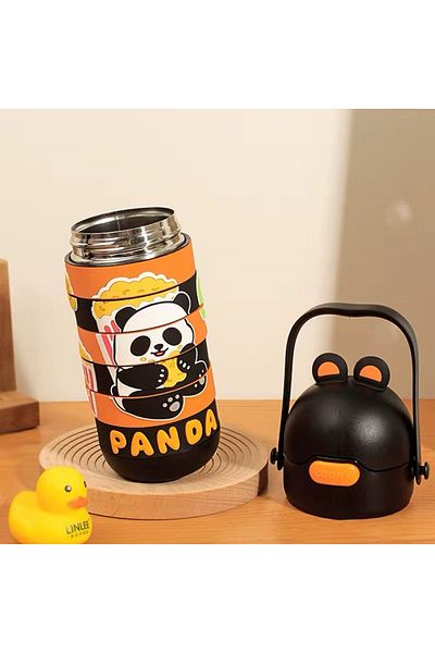 CNSZ New Generation Leakproof Stainless Thermal Children's Bottle Puzzle Player Cute Bottle 430ml