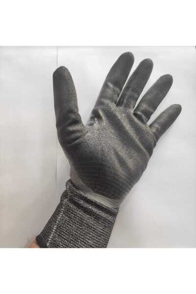 ANSELL AN 11-939 Hyflex Tam Kaplı Köpük Nitril İş Eldiveni 4X42B Size:10 (5 ÇİFT)