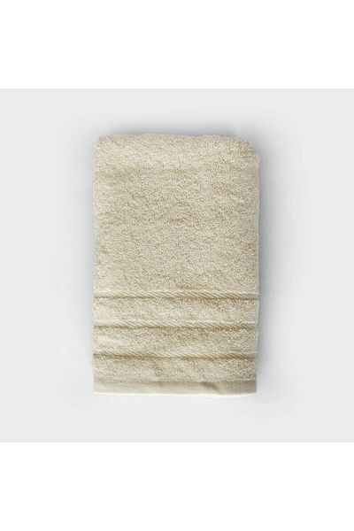 Alesta Home Βαμβακερή Κρέμα Πετσέτα Χεριών 50x90 cm HVL044