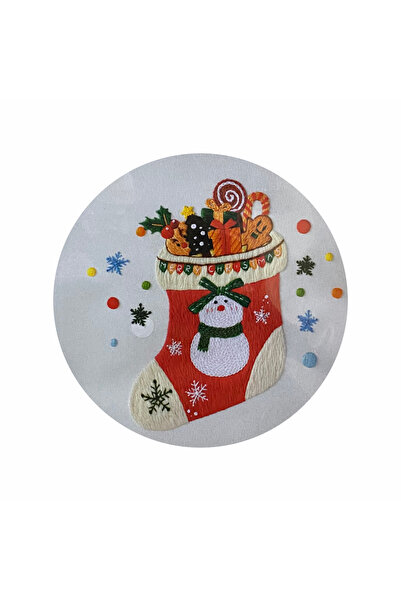 EleganTShoP Kit de broderie cu punct în cruce 15*15 cm