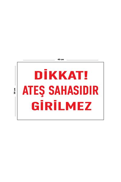 Lucena Metal Attention Is Fire Ground No Entry 30 cm X 40 cm A3 Size Warning Sign Directional Sign
