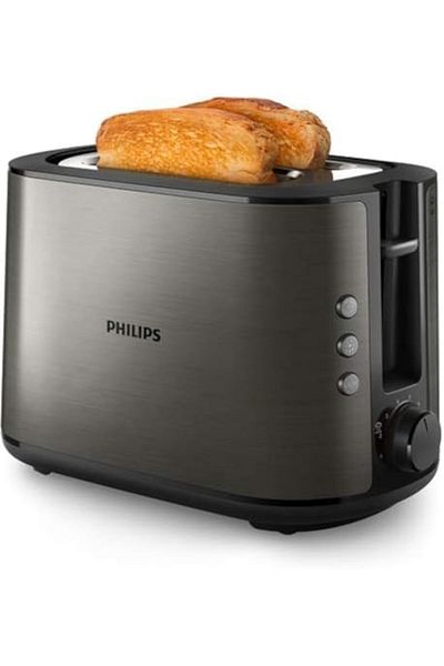 Philips Viva Collection HD2650/80 Toaster 2 Slice(s) Titanium 950 W