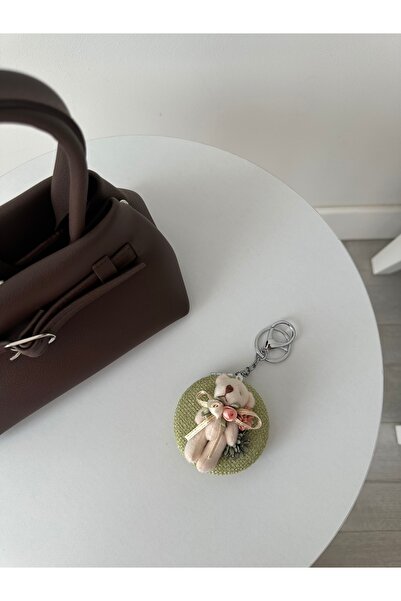 Vina Bag Aynalı Ayıcık Çanta Charmı