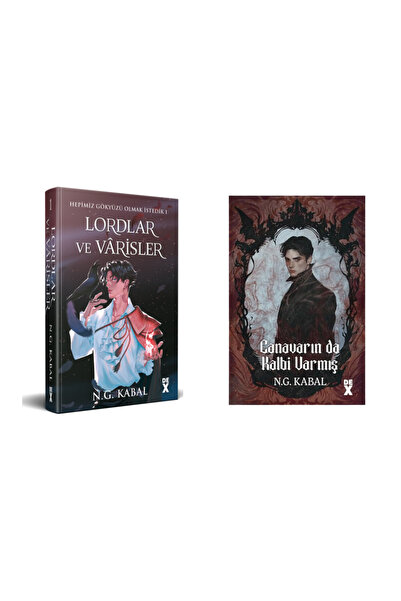 Dex Canavarın da Kalbi Varmış Lordlar ve Varisler Ciltli 2 Kitap Set