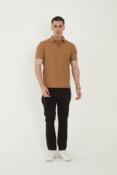 Camp Scoutland Camp615 Ανδρικό μπλουζάκι Tactical Water Repellent Tactical Mustard