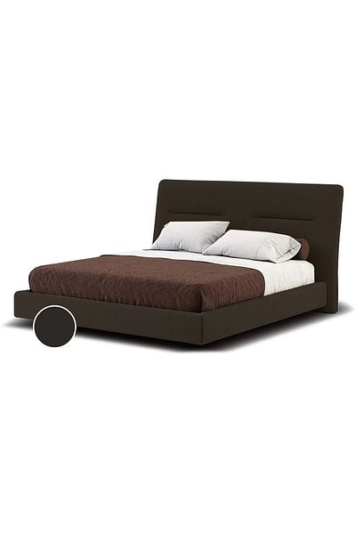 BACK COMFORT Stephen Custom Luxury Bed . Durable Wood Frame . Modern Color Options . Made in Saudi Arabia