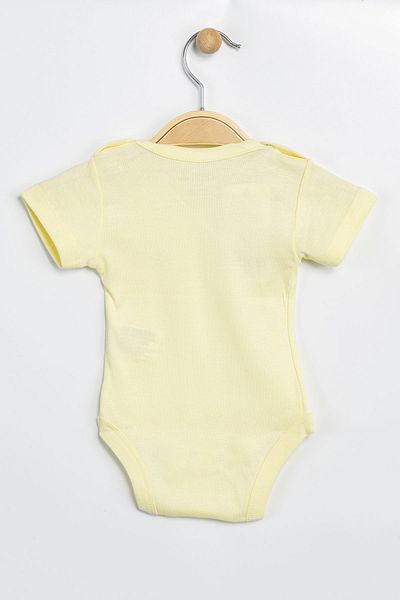Aziz Bebe Baby Boy Girl 100% Cotton Bodysuit & Bodysuit with Snap Fasteners