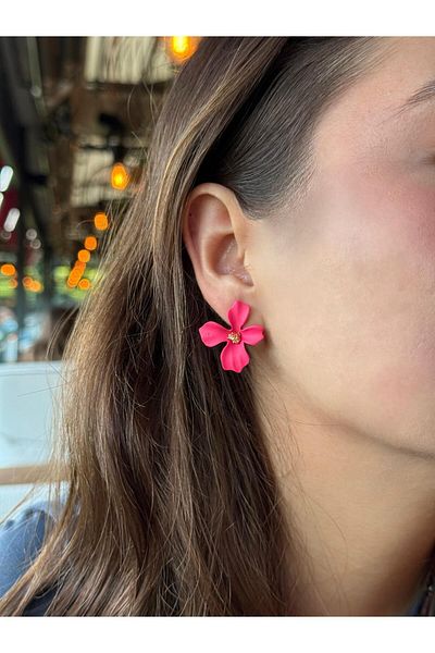youngsem Flower Earrings Trend Summer Women's Earrings