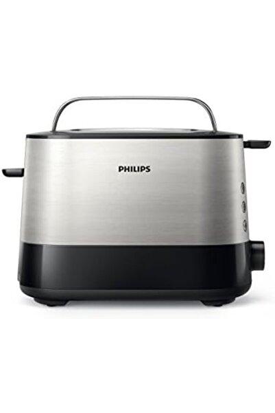 Philips Viva Collection Toaster HD2637/91-Black - International Version