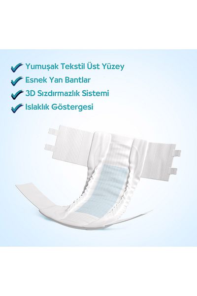Joly Adult Patient Diapers Large 8 Pieces