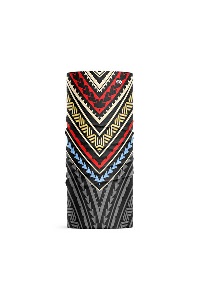 FG KONNİCHİWA ΕΘΝΟΣ ΜΟΝΤΑΝΑ Εξωτερική λαιμόκοψη με έθνικ μοτίβο για μοτοσικλέ...