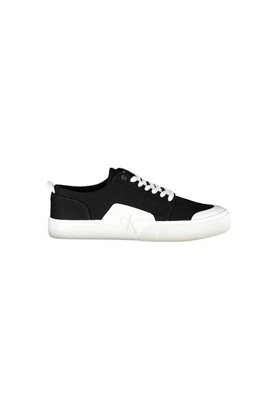 Calvin Klein Men's Sports Shoes CALVIN KLEIN, 80% Cotton, 20% Polyurethane, Black, Size 43 EU, YM0YM00598
