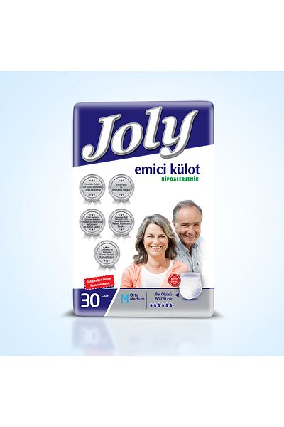 Joly Absorbent Panties Medium 30 Pieces